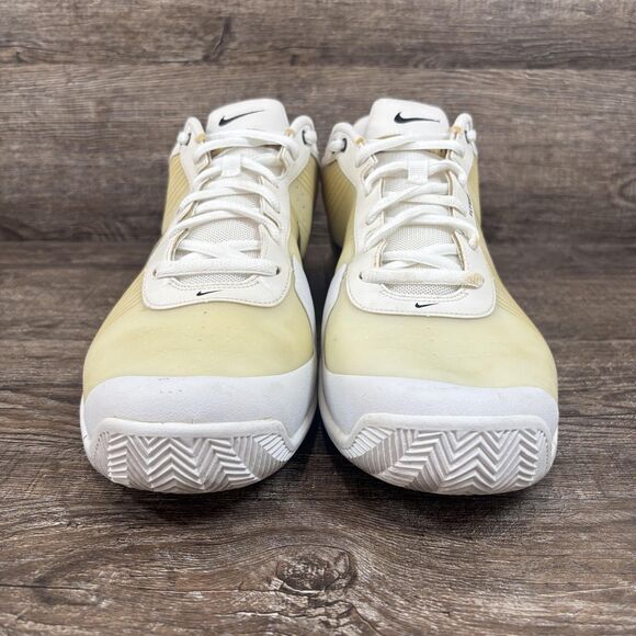 Nike Air Zoom Vapor VI Tennis Shoes Men's 13 White Yellow Flywire 344539-171 - Picture 4 of 8